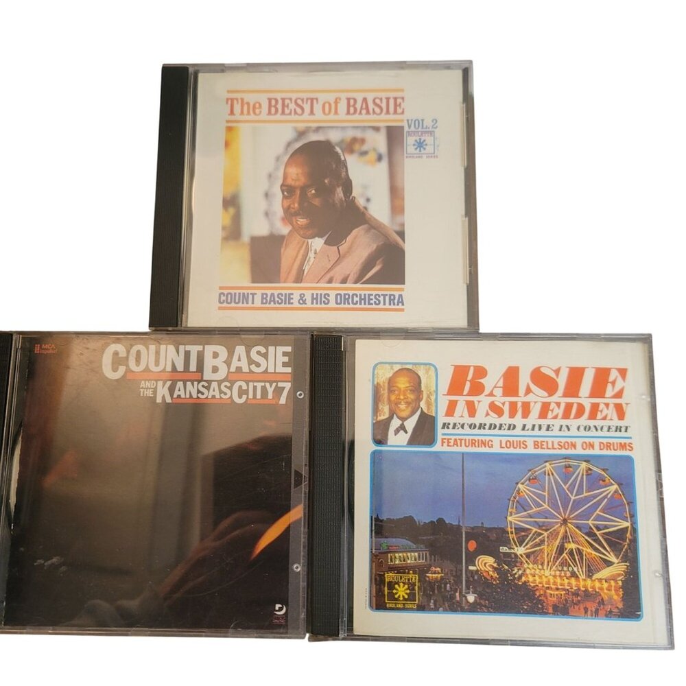 Count Basie CD Collection The Best Of Basie Vol 2 Kansas City 7 Basie In Sweden